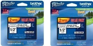 Brother Paquete de 4 cintas P-Touch (TZe2314PK)