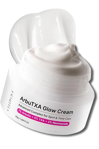 Arbutin 7% + ácido tranexámico 5% + niacinamida 2% crema facial intensiva para el cuidado del tono, manchas oscuras, pecas, manchas, pigmentación,