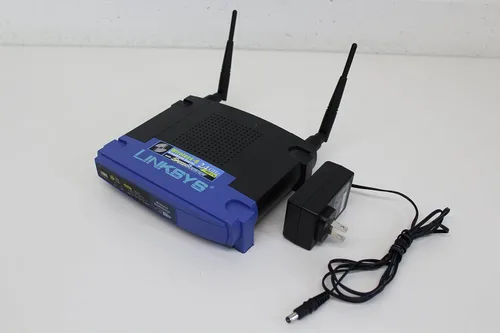 Cisco-Linksys WRT54GS Router de banda ancha inalámbrico G con SpeedBooster