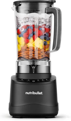 nutribullet Licuadora Power Core™, potencia máxima de 1400 W, negro mate