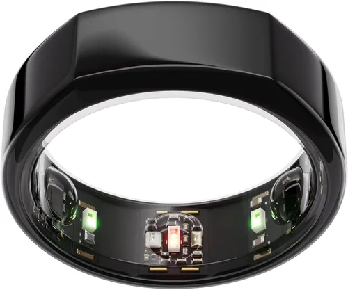 Oura Ring Gen3 Heritage - Anillo inteligente, seguimiento del sueño, frecuencia cardíaca, rastreador de actividad física, 5-7 días de duración de la
