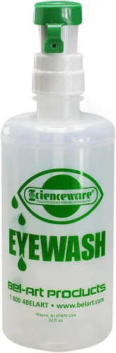 SP Bel-Art - Jabón de ojos de emergencia de 32 onzas líquidas, solución de seguridad esencial para kit de emergencia, lugar de trabajo y uso