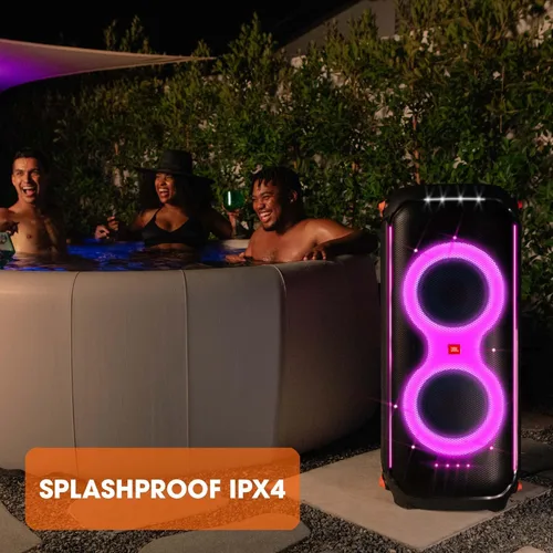 Vista 5 de JBL PartyBox 710 - Altavoz de fiesta con sonido potente, luces integradas y graves extra profundos (renovado)